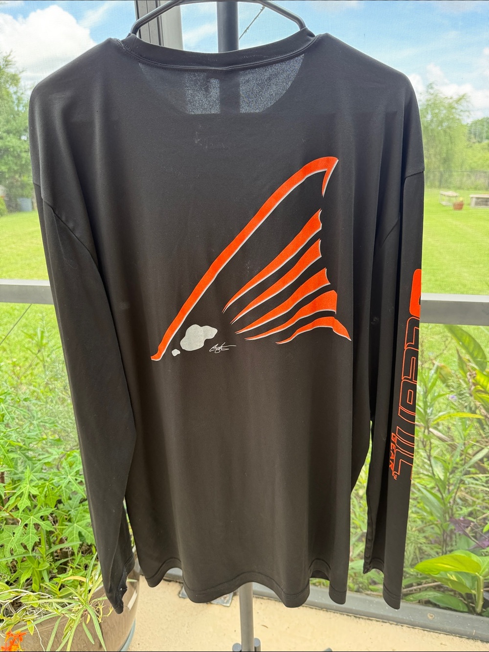 Oceanic Gear Black Long-Sleeve Performance Tee